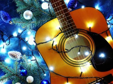 Гитара. Одна снежинка ещё не снег