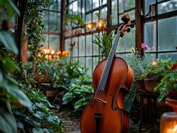 Симфонические рок-хиты в оранжерее при свечах