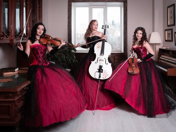 Рок хиты на скрипках