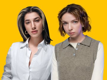 Найка Казиева и Катя Котофеева