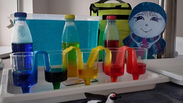 Приключения капельки воды на Земле и в космосе