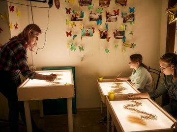 Танец песчинок. Секреты рисования песком