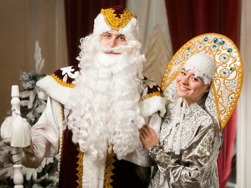 Новогодняя ёлка: Буратино. Куклы Карабаса