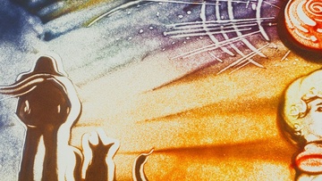 Cказка с органом и песочной анимацией. Маленький принц