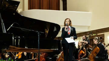 Оркестр центра современной музыки Софии Губайдулиной и капеллы Дмитрия Железнова