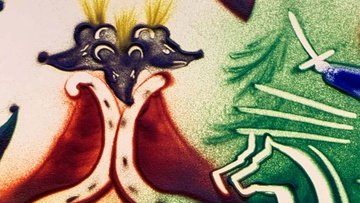 Новогодняя сказка с органом и песочной анимацией. Щелкунчик