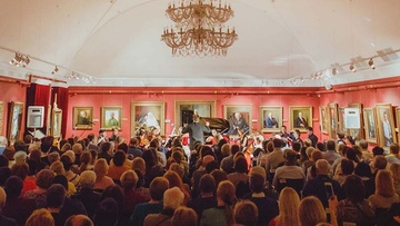 Новогодний концерт при свечах. Моцарт. Маленькая ночная серенада. Бетховен. К Элизе. Чайковский. Серенада