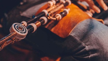 Рождество в Ирландии и Шотландии. Орган, волынка, флейта