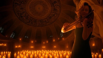 Музыка во дворце: Вивальди и Паганини в сиянии тысячи свечей