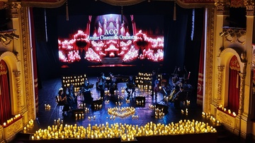 Новогоднее шоу саундтреков при свечах с АСО-оркестром