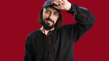 Большой чёрный стендап