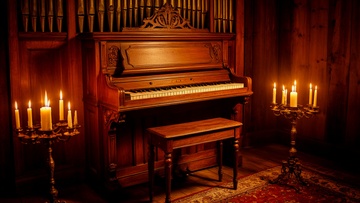 Органные путешествия в мерцании свечей. Голос Вселенной