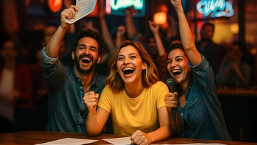 Музыкальное лото со стендап-комиком