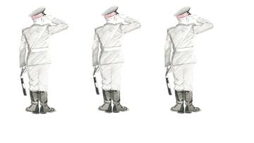 Фигура человека со спины