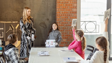 Аукцион искусства для детей (6–8 лет)