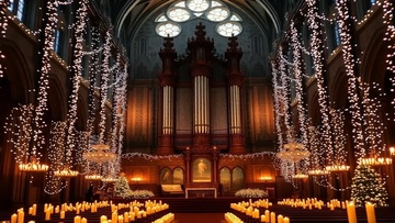 Органное Рождество при свечах
