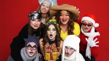 Жаркое происшествие в новогоднем лесу