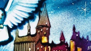 Новогодний концерт с песочной анимацией. Гарри Поттер