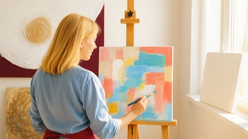 Картина акрилом за 3 часа