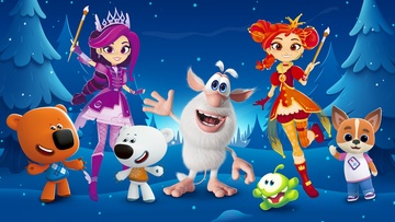 Ёлка телеканала «Мульт». Живые краски