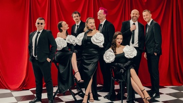 Сборный корпоратив с Fler Band