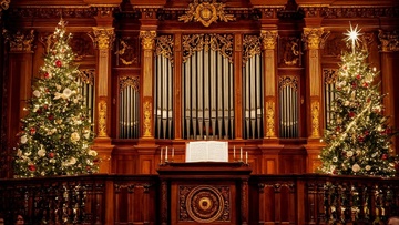 Праздничный орган при свечах: от Баха до Jingle Bells