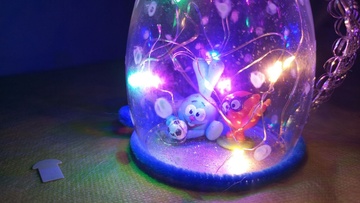 Создание креативного подсвечника-ночника