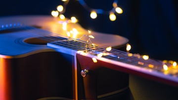 Новогодняя гитара. Фламенко