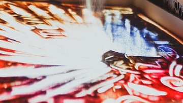 Новогодняя сказка с органом и песочной анимацией. Серебряное копытце