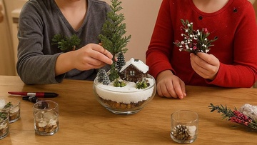 Мастерская миниатюр. Флорариумы