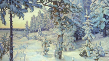 Новогодняя ёлка в Третьяковской галерее