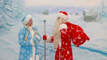 Новогодняя ёлка «Краски праздника»