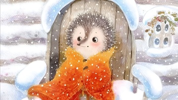 Зимние сказки Ёжика