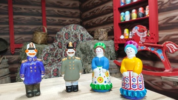 Роспись Дымковской игрушки