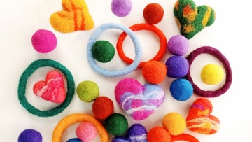 Тёплый браслет в стиле бохо-шик