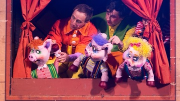 Три поросёнка и Красная шапочка