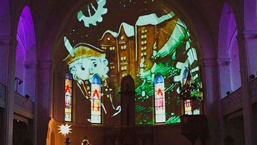 Концерт при свечах с песочной анимацией. Чайковский. Щелкунчик. Моцарт. Маленькая ночная серенада. Бах. Токката и фуга ре минор