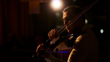Искусство скрипки и живописи: камерный вечер при свечах