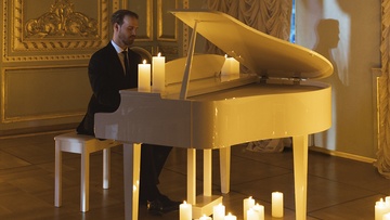 Магия свечей. Рояль при свечах: Новый год в Хогвартсе