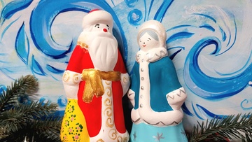 Зимняя сказка в красках