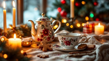 Ночь перед Рождеством в зимней столице: застолье, ёлка, балаган