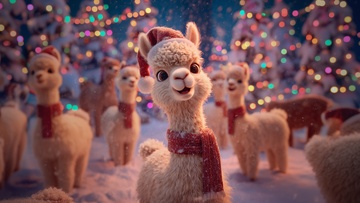 Альпака ёлка