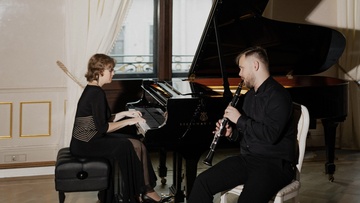 Шедевры классики XX века. Кларнет и фортепиано