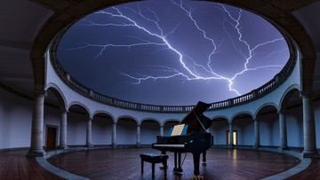 Мировые рок-хиты на рояле при свечах