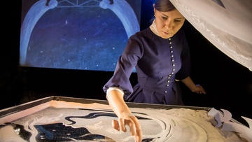 Звёздный мальчик. Сказка на песке и волшебный вибрафон