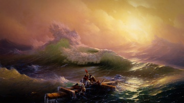 Морской сюжет Айвазовского