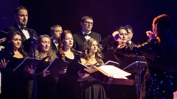 Дмитрий Ушаков и Красноярский камерный хор. Баховские недели