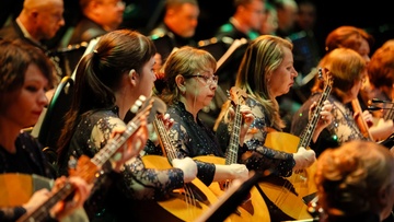 Красноярский филармонический русский оркестр. Это всё — она!