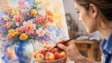 Живопись акварелью