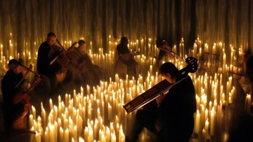 Симфонические рок-хиты при свечах в оранжерее